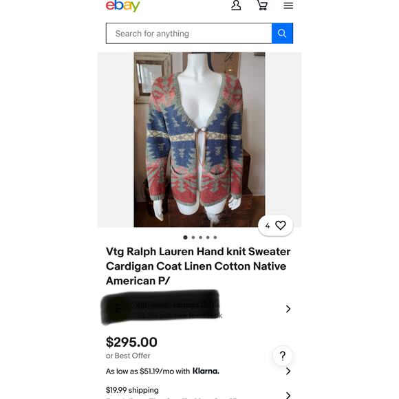 Lauren Ralph Lauren Hand-Knit Sweater - Picture 15 of 16